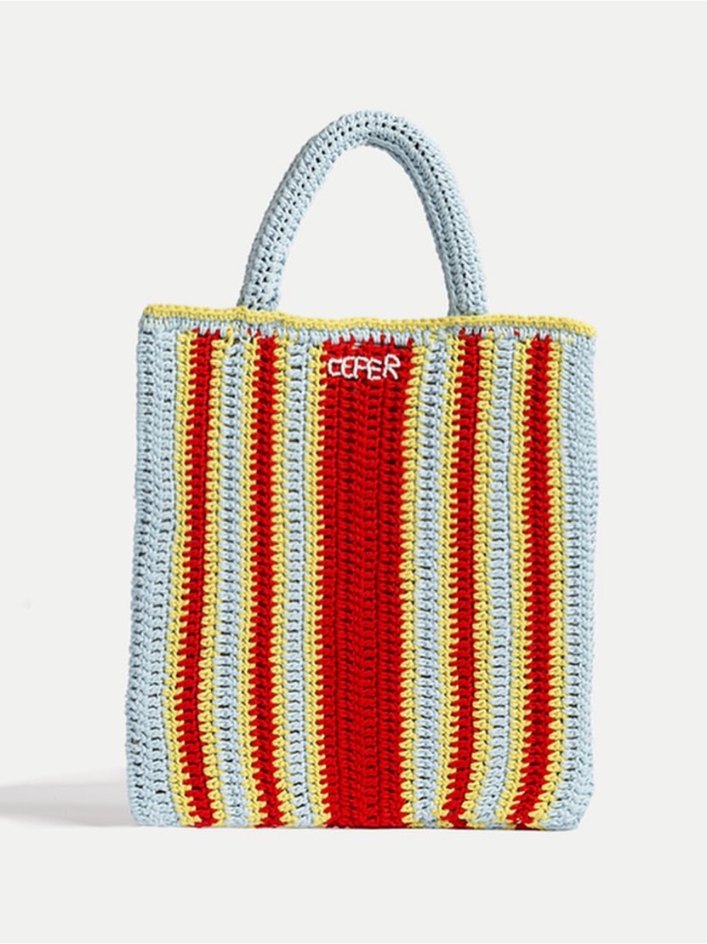 Cefér homero red/yellow/blue tote bag (NEW WITH TAGS) - Picture 2 of 4